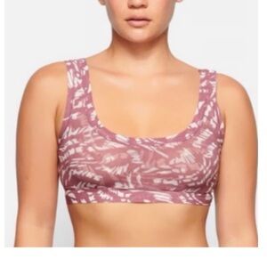 SKIMS Raspberry Swirl Bralette NWT